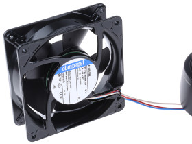 Wentylator osiowy 12 V DC DC 119 x 119 x 38mm 32W 355m³/h 67dB 2.66A