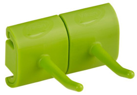 Hygienic Wall Bracket, Double Hook Modul