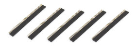 Opencircuit Female headers angled 40 pin 2.54mm - 5 pieces