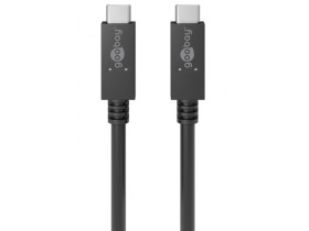 Kabel USB-C do ładowania i synchronizacji 100W / 0.5m / Goobay