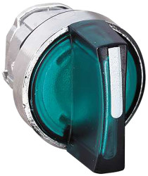 3-pozycyjny wycięcie: 22mm Sprężyna powrotna od prawej strony do środka IP66, IP67, IP69 Schneider Electric siłownik: