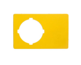 Tabliczka opisowa żółta prostokątna bez nadruku M22-XZK 216470