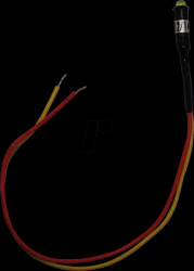 52032812 Snap-in LED indicator lamp 3 mm 24 - 28 V yellow