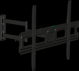 365527 TV wall bracket, tilting, swivelling, 32" - 60", black