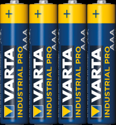4003211304 VARTA Industrial, Alkaline-Battery, Micro 4 pcs.