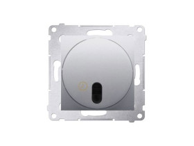 SIMON 54 Wyłącznik czasowy z przekaźnikiem srebrny mat opóźnienie wyłączenia od 30 sek. do 99 min. DWC10P.01/43 KONTAKT SIMON