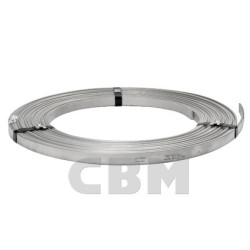 Bednarka pomiedziowana, ocynowana 30x4mm St/Cu/Sn, 0,070mm Cu ok. 25m ok. 24,6kg /C1100295(25M)/