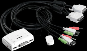 TK-214I DVI-USB KVM switch with audio function