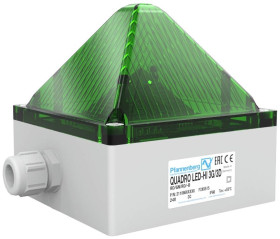 Lampa migająca Pfannenberg QUADRO LED-HI 3G/3D zielony 24 V/DC