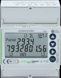 U289F Energy meter, ME, kWh, 4 phases, 5(80)A, M-Bus