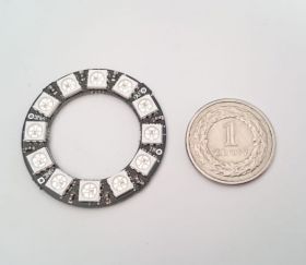 Okrąg z 12 diodami WS2812
