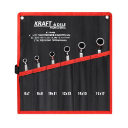 Klucze dwustronnie oczkowe 6el. KD10928 CB-70657