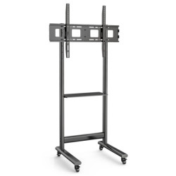 Stojak mobilny TV 50-90” do 70kg regulowany półka AV ICA-TR74