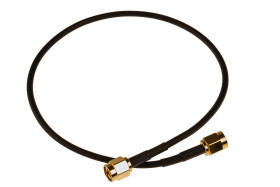 Kabel koncentryczny złącze A SMA złacze B SMA długość 320mm typ kabla RG174/U Z zakończeniem