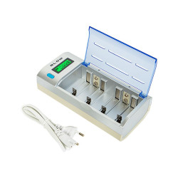 Ładowarka R3,R6,R14,R20-x4 ,9Vx2 z wyświetlaczem LCD / XTREME XN-111 / 75-460