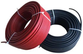 Kabel Przewód Solarny + 2 wtyki MC4 4mm 5mb