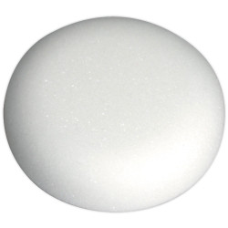 Sealey PTCCHV79W Buffing &amp; Polishing Foam Head Hook &amp; Loop 80 x 25mm White/dense