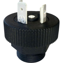 Hirschmann 931 298-001 GSP 211 PG11 Appliance Plug with Thread 2 &#x2B; PE Black