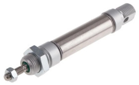 Siłownik dwustronnego działania ISO 6432 Ø 16mm, skok 25mm RS PRO