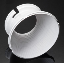 Reflektor LED 74 (Dia.) x 40mm, D 74mm, do użytku z Citizen CLL04x/CLU044, Cree CXA30, Cree CXB30, OSRAM SOLERIQ P13,