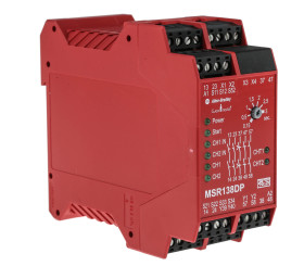 Przekaźnik bezpieczeństwa, kat. bezp.: 4, SIL: 3, MSR138DP, styki bezp.: 2, Uz: 24 V ac/dc, Rockwell Automation