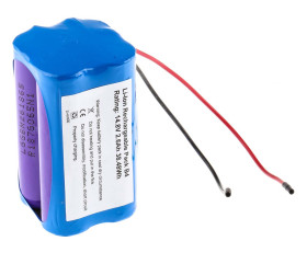 Zestaw akumulatorów 14.8V 4-ogniwowy 2.6Ah RS PRO RS PRO