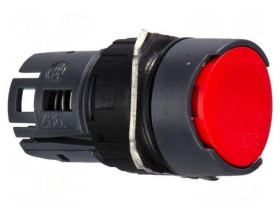 ZB6AA4 Przełącznik przyciskany 16mm Poz.stab 1 czerwony Poz 2