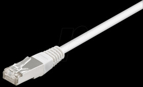 15m Cat.5e cable, white, network cable RJ45