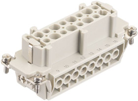 Harting 09365162701 Wstawka pinowa męska 09 36 516 2701, 1 szt.