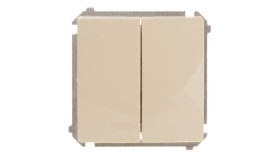 Simon Basic Łącznik Schodowy Podwójny Beżowy Bmw6/2.01/12