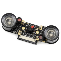 Night Vision Camera for Raspberry Pi - IR-CUT 5MP (Version E) [Discontinued]