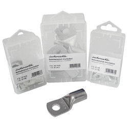 Intercable 182180 Crimp cable lug 180&#xB0; M6 10mm&#xB2; 10 pcs Ring Cable Lugs