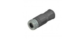 wtyk żeński M12 4pin prosty 43-00092 CONEC