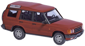 Busch 51903 H0 Model samochodu Land Rover Discovery czerwonawo-brązowy