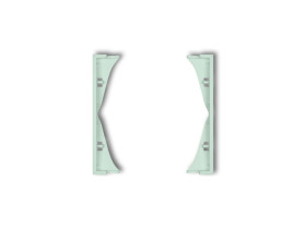 MINI Ramka pośrednia do gniazd podwójnych miętowy 46MRP-2 KARLIK