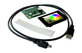 Narzędzie do tworzenia wyświetlaczy Display Elektronik EADEMOPACK-RGBANA