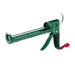 Wyciskacz do mas silikonowych 230mm ZIELONY rynnowy STALCO S-37005