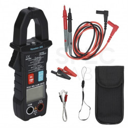 OUTLET Multimetr cęgowy z autozakresem i pomiarem True RMS miernik uniwersalny z wyświetlaczem LCD FORSCHER FS209