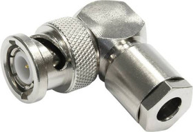 Złącze koncentryczne Montaż na kablu Męski 50Ω typ złącza Złącze BNC 0 to 4GHz, zaciskane typ kabla RG141 A/U, RG142