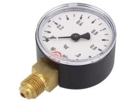 Manometr 0÷1bar G 1/4 przyłącze dolne 101-K