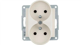 B.Kwadrat Gniazdo X2 Podwójne Krem Do Systemu Ramkowego 5361878982