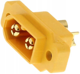 WTYK ZŁĄCZE KONEKTOR XT60E-M PRZYKRĘCANE