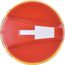 Rączka drzwiowa czołowa i boczna prawa żółto-czerwona CLBS-EH80/YR 004661418