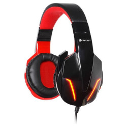 Słuchawki nauszne z mikr.TRACER GAMEZONE Riot V2 USB/2xjack3,5mm LED