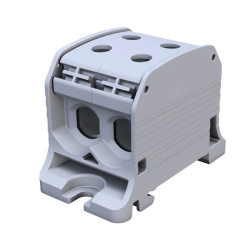 Złączka szynowa gwintowa Al/Cu STB 50-2 (87320) SIMBLOCK szary 81002002