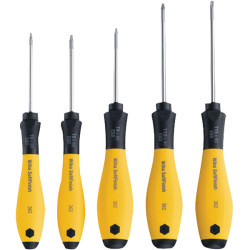 Wiha 362ESDK5 27253 SoftFinish&#xAE; ESD TORX&#xAE; Screwdriver Set - 5pc