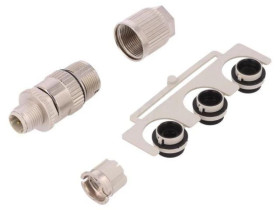 Wtyk ProfiNet MOSA M12 D-cod. Murr męski prosty 7000-14521-0000000