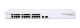 Switch 24x RJ45 1000Mb/s, 2x SFP+ MikroTik CSS326-24G-2S+RM