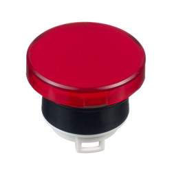 Światło kontrolne – reflektor, seria: HW, kolor: Czerwony, otwór: 22mm, IP65, Montaż wpuszczany