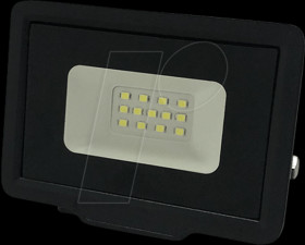 5916 LED floodlight, 10 W, 800 lm, 4500 K, black